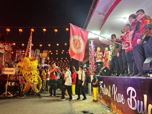 Festival Kue Bulan Berlangsung Meriah, Bakal jadi Agenda Tahunan Pemko Pekanbaru