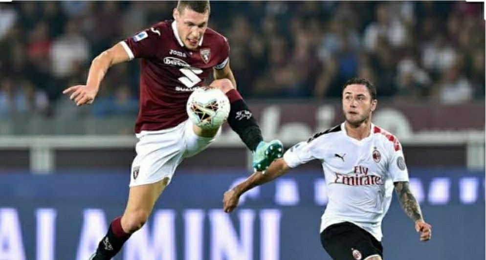 Sempat Unggul, Milan Terkapar Ditangan Torino