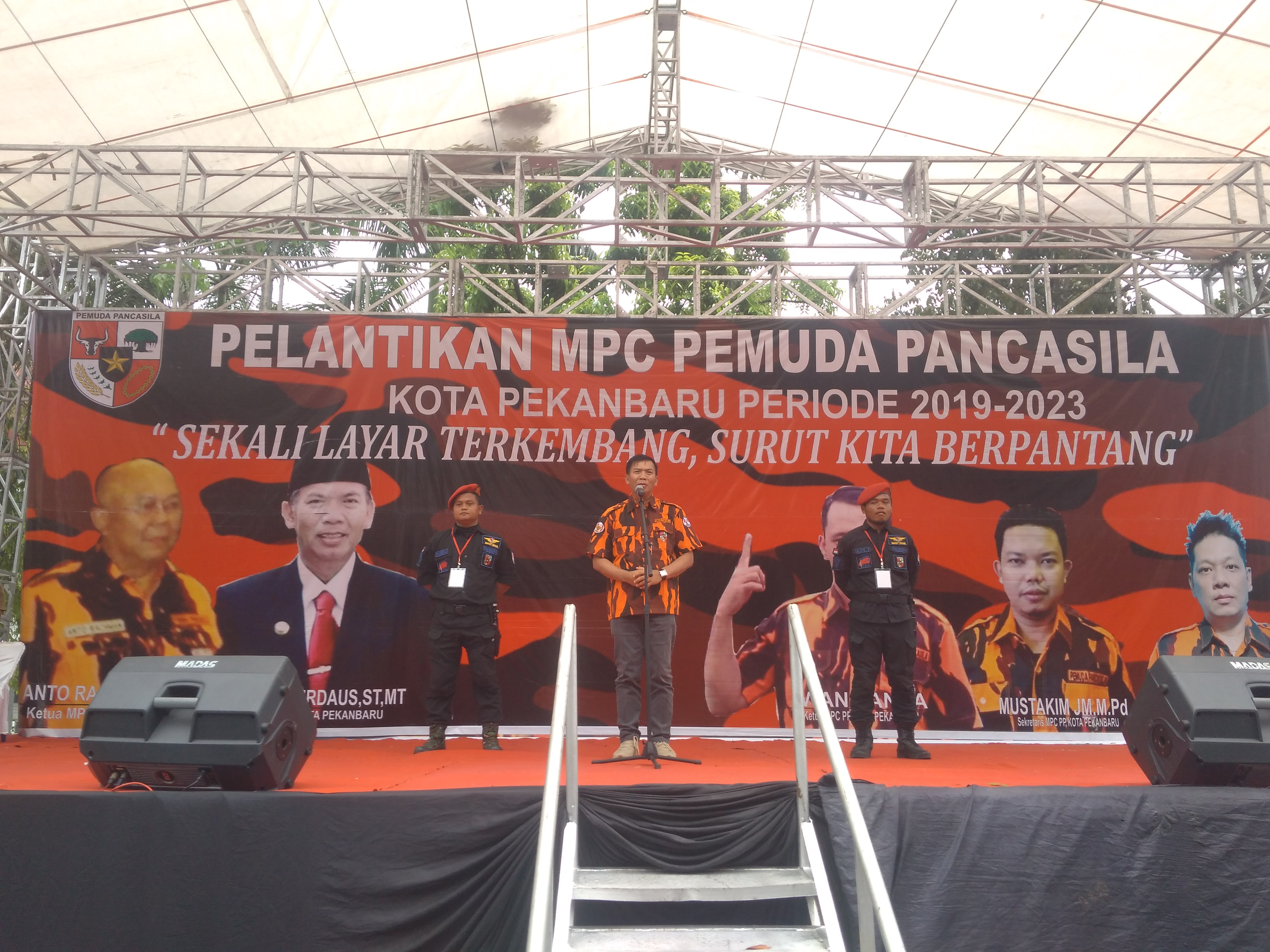 Walikota Berharap Pemuda Pancasila Bersinergi Wujudkan Pekanbaru Smart City yang Madani