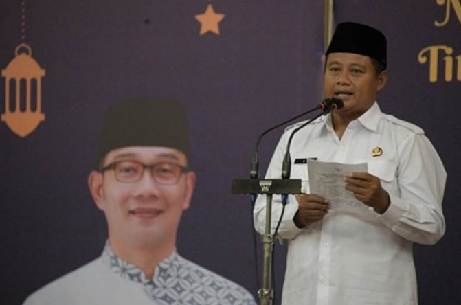 Uu Ruzhanul Hadiri Peringatan Nuzulul Qur’an Tingkat Provinsi