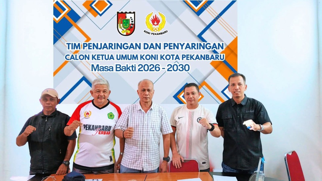 TPP KONI Pekanbaru Rilis Tahapan dan Kriteria Calon Ketua Umum