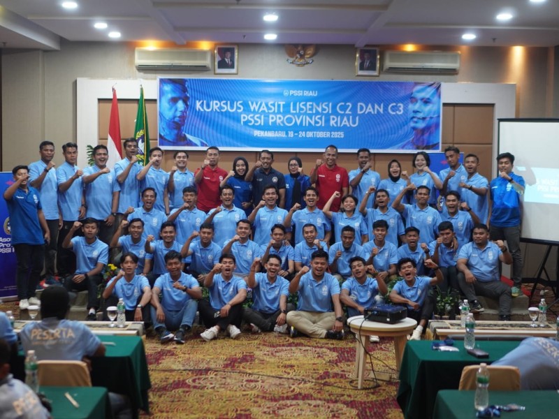 Kursus C3 dan C2 Resmi Ditutup, 56 Wasit Siap Bertugas