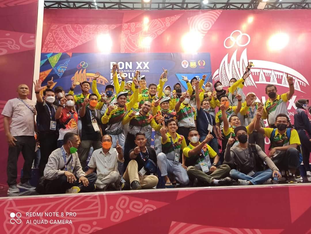 Sabet 5 Emas Riau Juara Umum Cabor Anggar PON XX di Papua 2021