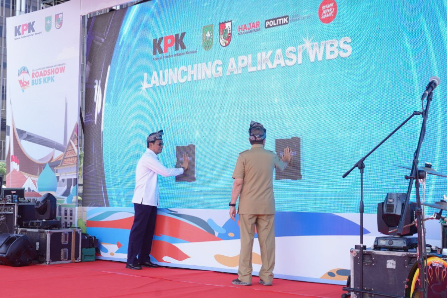 KPK dan Pemprov Riau Launching Aplikasi WBS, Ini Tujuannya
