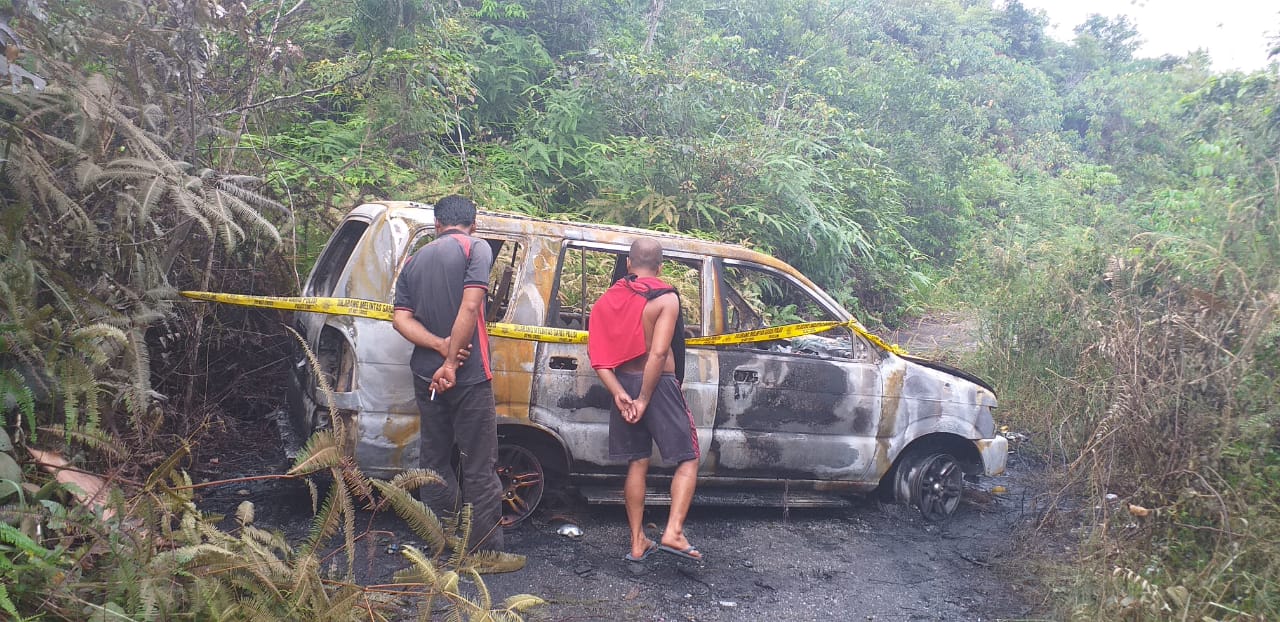 Dilaporkan Hilang, Mobil Ditemukan Terbakar