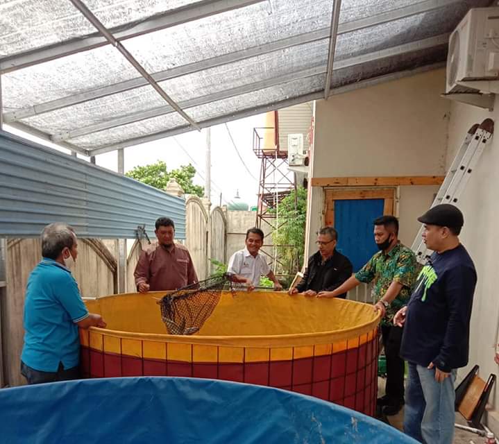 Keren!Dorong Perekonomian Wartawan, PWI Riau Segera Buat Budidaya Ikan Kolam Bioflok