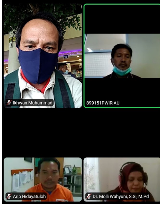 Wartawan PWI Riau Antusias Ikuti Webinar Ketahanan Pangan ¹