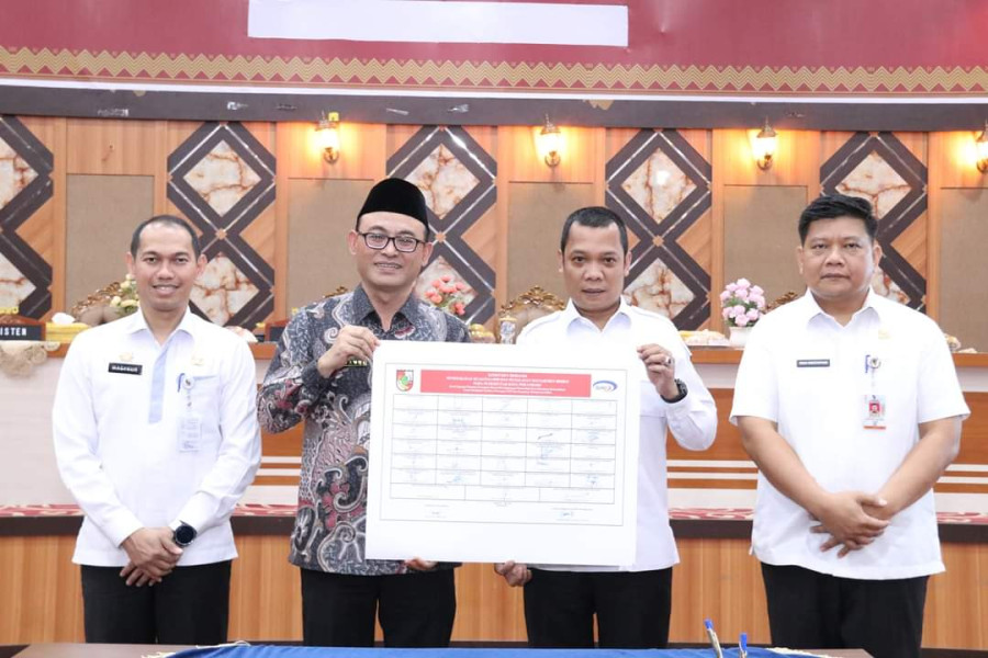 Pemko Pekanbaru Tandatangani Komitmen Peningkatan SPIP