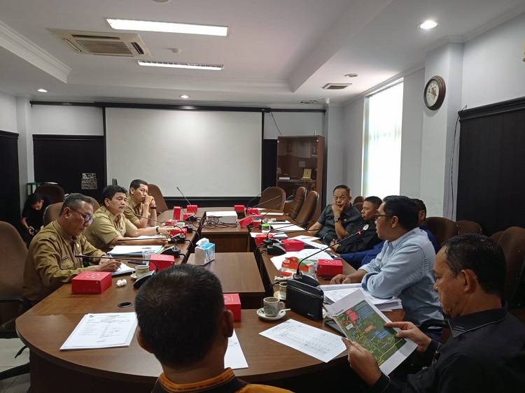 Usulkan Anggaran Rp18 Miliar, Komisi IV DPRD Pekanbaru Hearing Dinas Pertanahan
