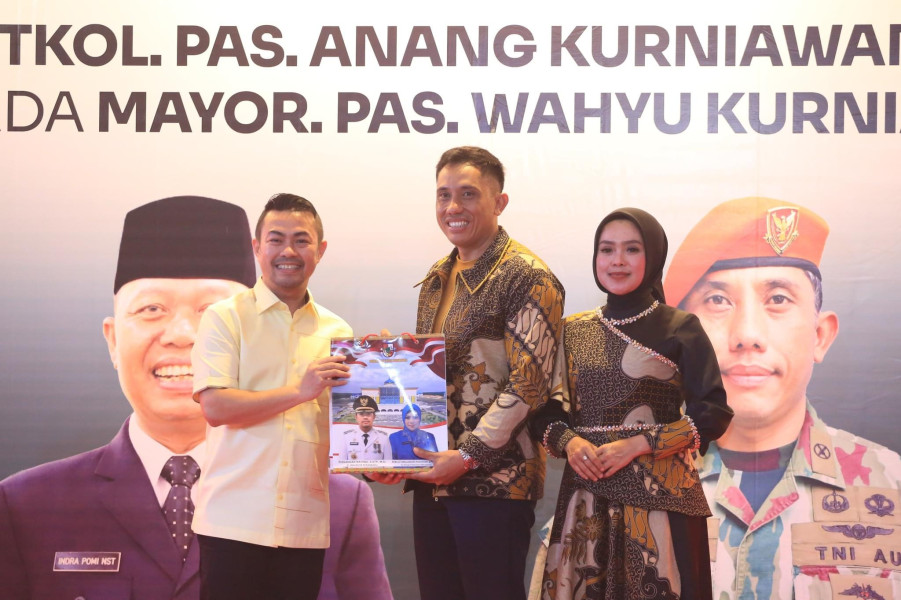 Pemko Sambut Komandan Baru Batalyon Komando 462 Kopasgat