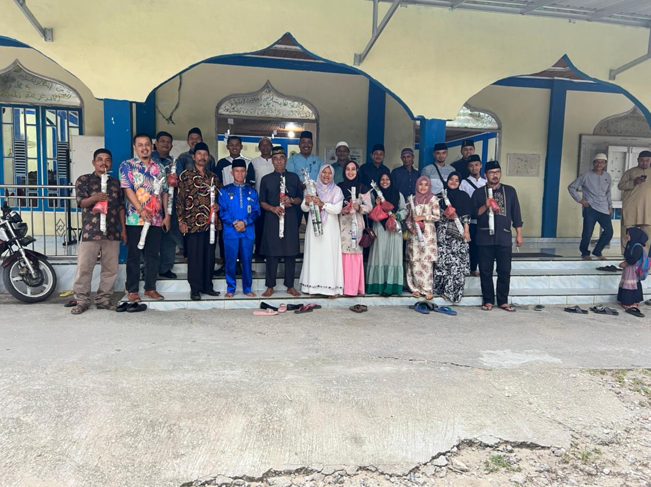 Camat Indah Jalin Silaturrahmi dengan Pengurus Masjid Paripurna se-Kecamatan Rumbai Barat