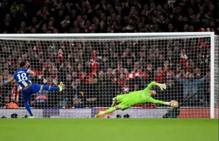 David Raya Loloskan Arsenal ke Perempatfinal Liga Champions