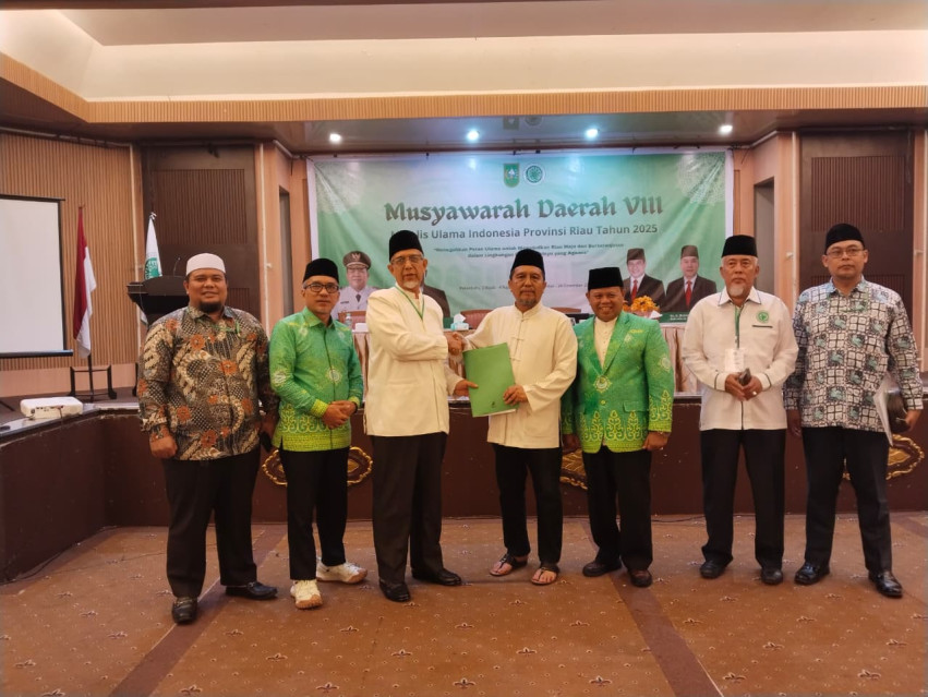 Dr Saidul Amin Nakhodai MUI Riau Periode 2025-2030, Gantikan Posisi Prof Ilyas Husti