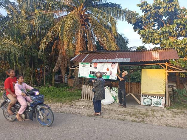 Jelang Masa Kampanye, 5.485 Alat Peraga di Pekanbaru Ditertibkan