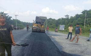 Tiga Ruas Jalan di Inhu Kini Sudah Diaspal Dinas PUPR Riau