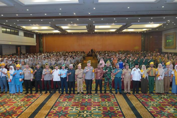 Ribuan Generasi Z se-Riau Deklarasikan Pemilu Damai 2024