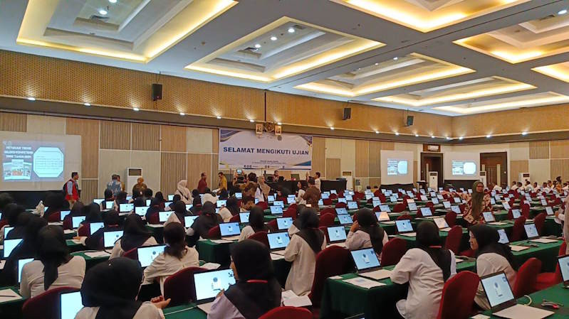 Hari Kedua, 900 Peserta Jalani Ujian Seleksi PPPK Tahap II Pemprov Riau