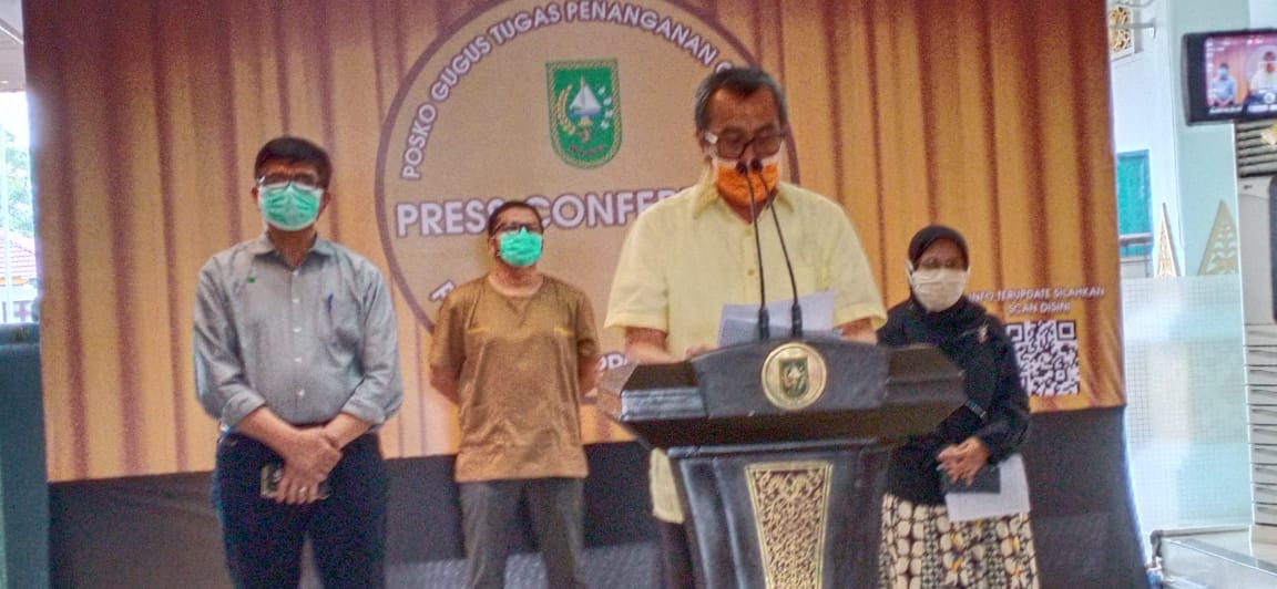 Grafik Positif Covid-19 Terus Naik, Total 16 Orang Positif  di Riau