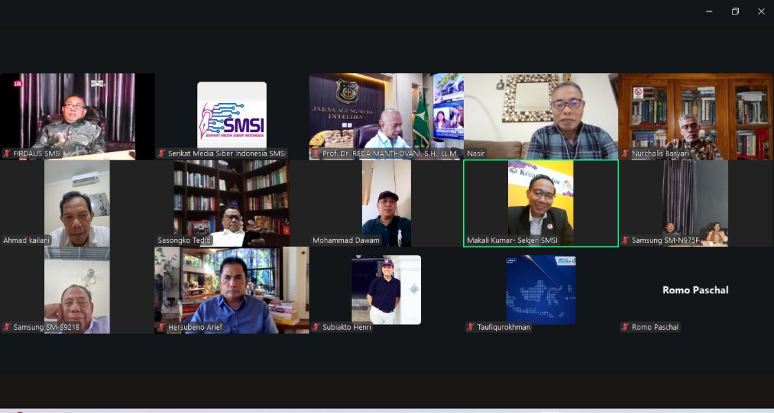 SMSI Gelar Rapat blBersama Dewan Pembina dan Dewan Pakar untuk Rumuskan Sikap Kebangsaan