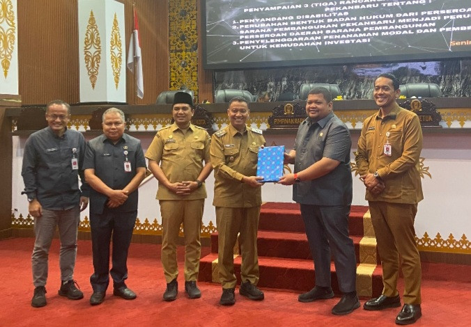 Dorong Kemajuan Kota, DPRD Pekanbaru Bahas Ranperda Disabilitas dan Investasi