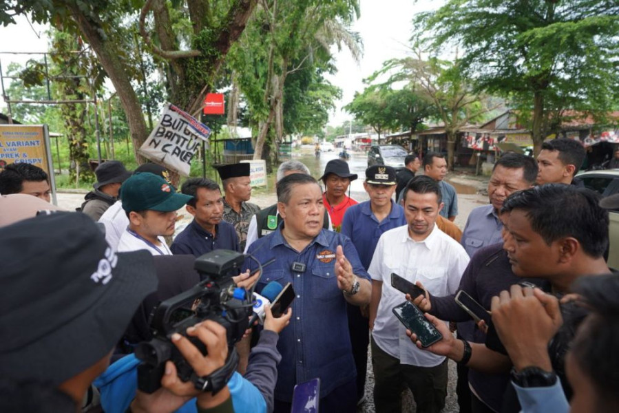 Pemprov Riau Siap Bantu Pemkot Pekanbaru Lakukan Perbaikan Jalan