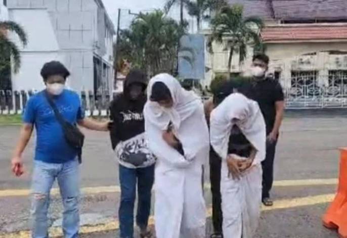 Bikin Konten Pocong agar Viral, Lima Pelajar Bengkalis Diamankan Polisi