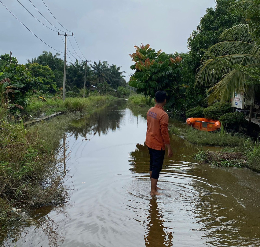 BPBD Pekanbaru Imbau Warga Bantaran Sungai Waspada Banjir