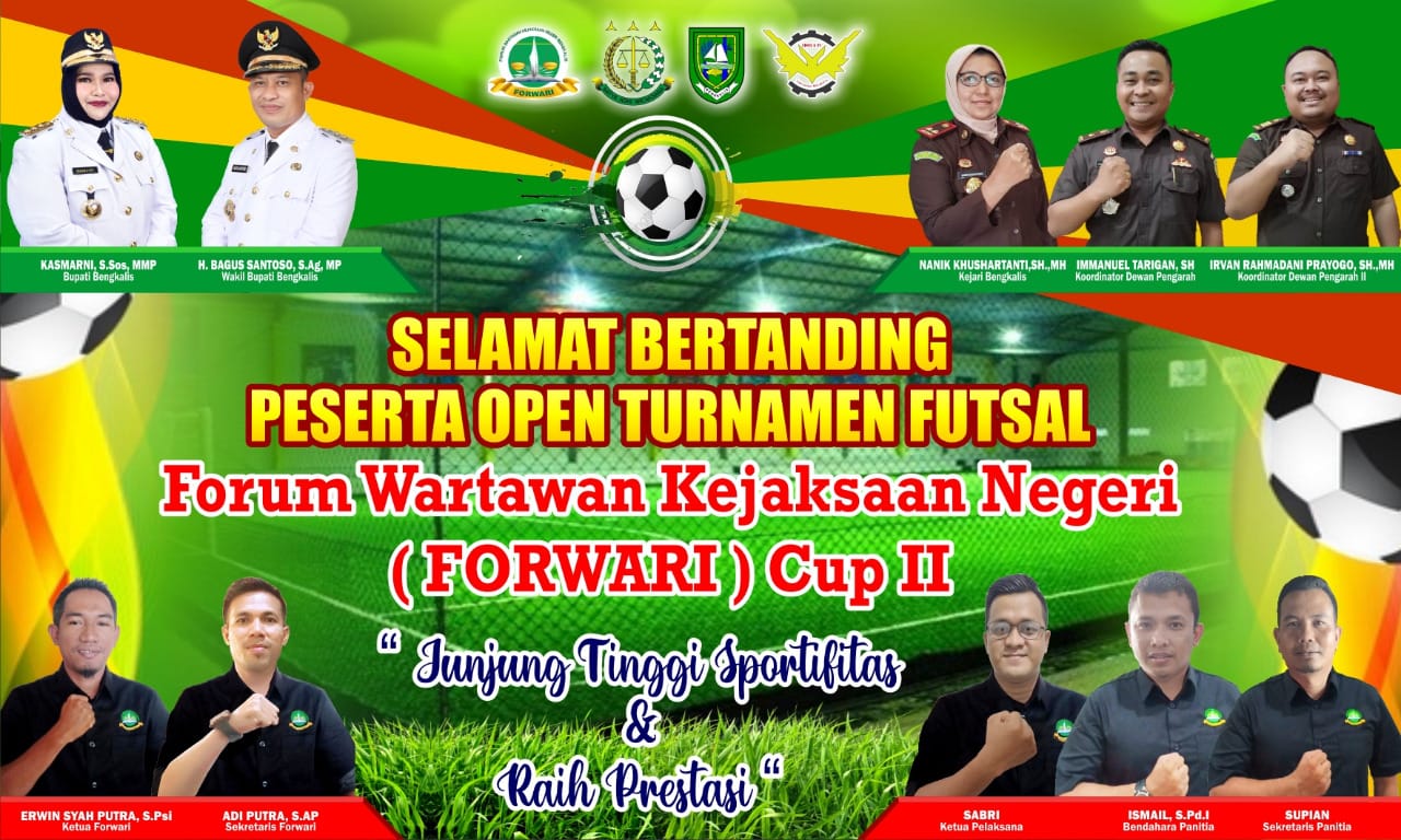 Open Turnamen Futsal Forwari Cup II Bakal Dibuka Bupati dan Kajari 