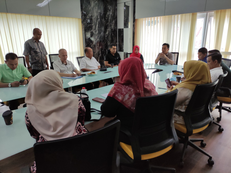 DPRD Padang Audiensi ke Dispora Pekanbaru Terkait Pembinaan Prestasi Atlet