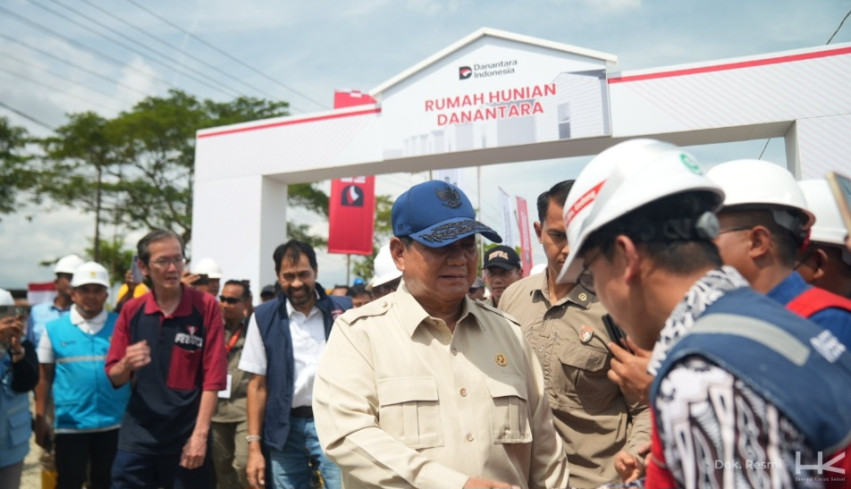 Presiden Tinjau Progres Pembangunan Huntara untuk Warga Terdampak Bencana Aceh