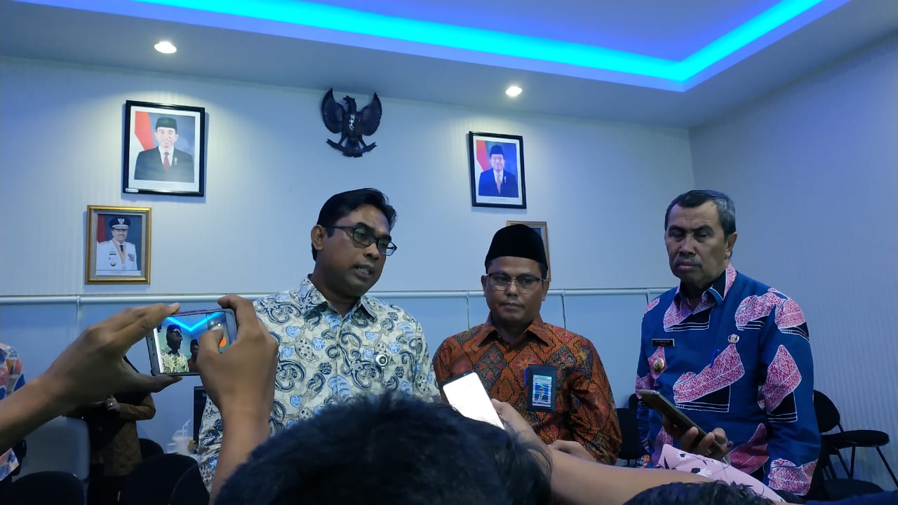 Laporkan Hasil Pelaksanaan Pemilu di Riau ke Kemendagri, Gubri Syamsuar Sebut Partisipasi Pemilih di Riau Capai 80 Persen