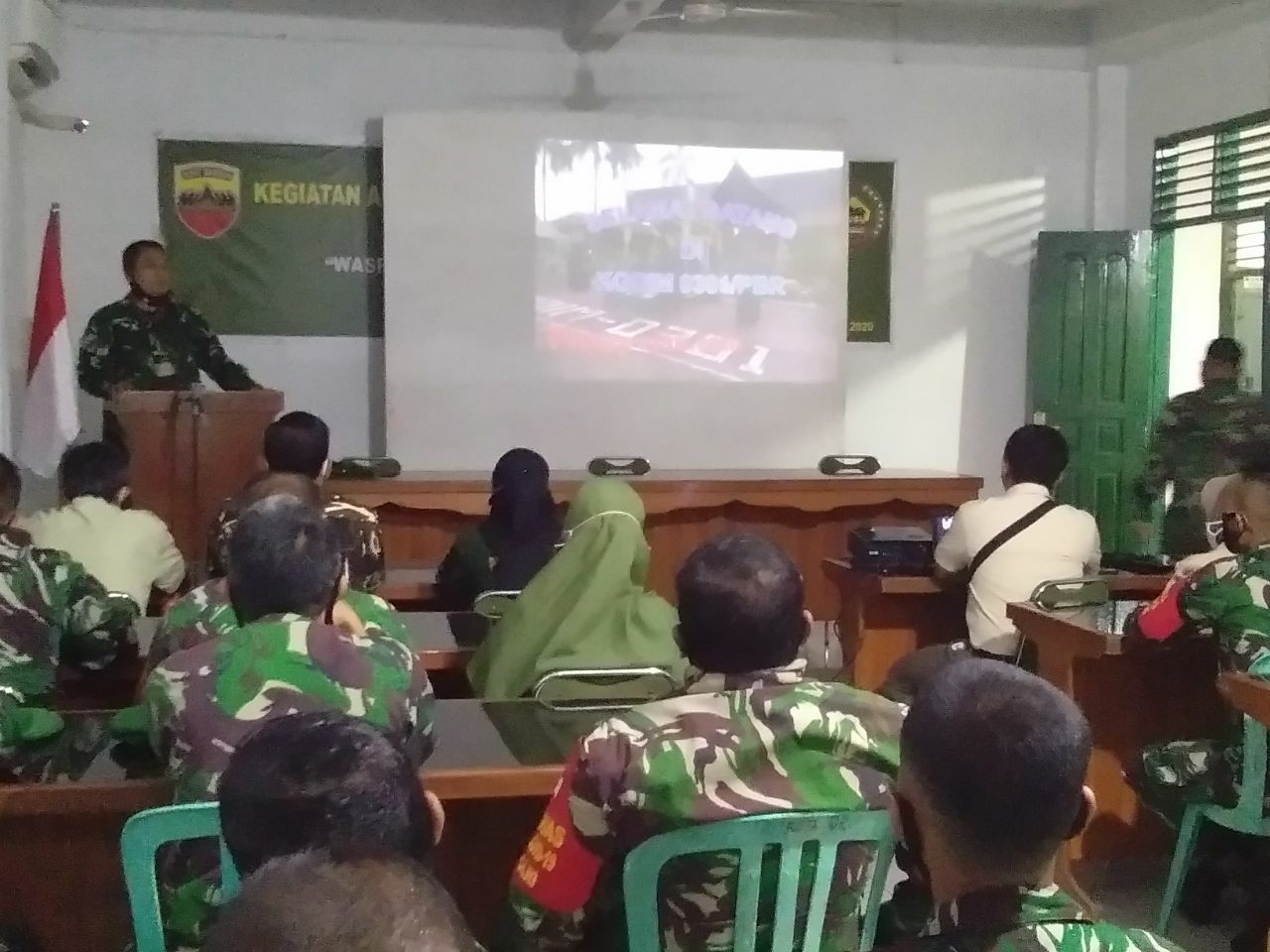Kodim 0301 Pekanbaru Gelar Sosialisasi Balatkom