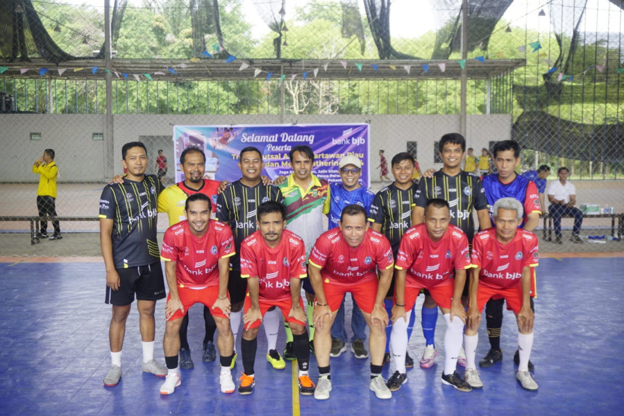 Bank BJB Gelar Trofeo Futsal untuk Pererat Silaturahmi dengan Wartawan
