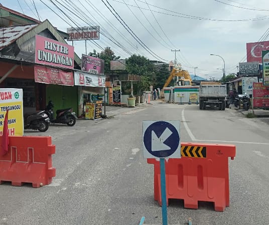 Dishub Minta Kontraktor IPAL Koordinasi untuk Penutupan Jalan