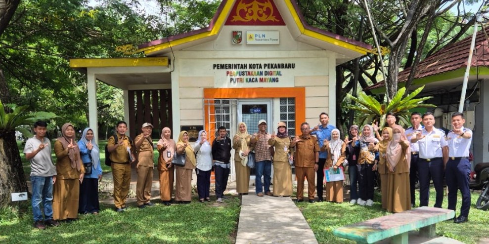 DP3APM Pekanbaru Gelar Inspeksi Ruang Terbuka Hijau