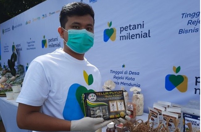 Brainy Brilliant: Petani Milenial asal Cikembar Sukabumi Siap Kembangkan Peternakan Puyuh