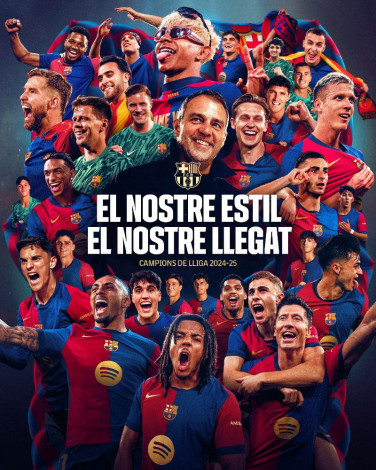 Barca Raih Treble Domestik Musim 2024/2025, Penegasan Dominasi atas Real Madrid