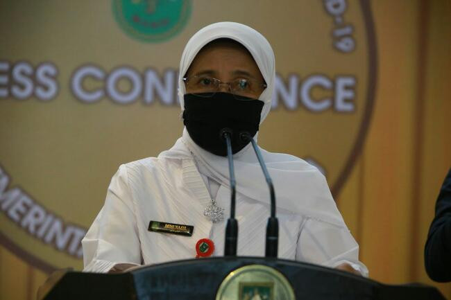 Kasus Pasien Positif Covid-19 Terus Menurun, Kadiskes Riau: Jangan Lengah dan Senang Dulu