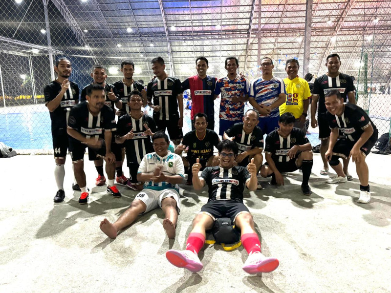 Persiapan Menuju Porwanas XIV di Banjarmasin, Tim Futsal Riau Perbanyak Ujicoba