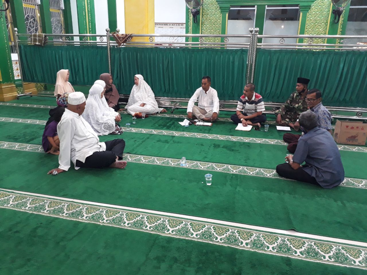 Babinsa Hadiri Rapat Pembentukan Panpel Ramadhan 1442 H