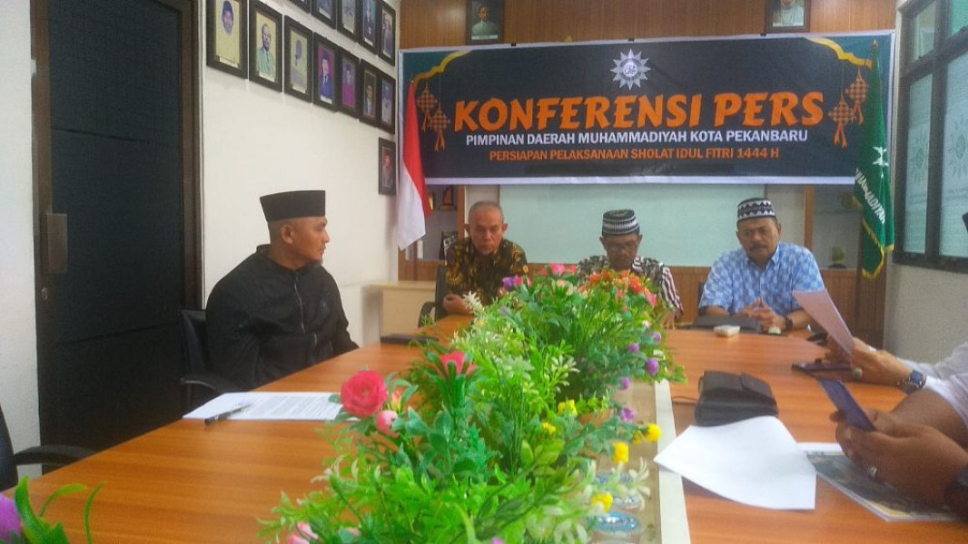 Pimpinan Daerah Muhammadiyah Pekanbaru Tetapkan 10 Lokasi Sholat Idulfitri