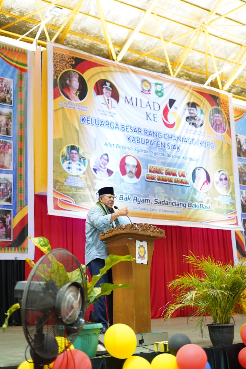 Hadiri Milad KBRC ke 6, Alfedri : Jaga Kekompakan Demi Siak Berkemajuan