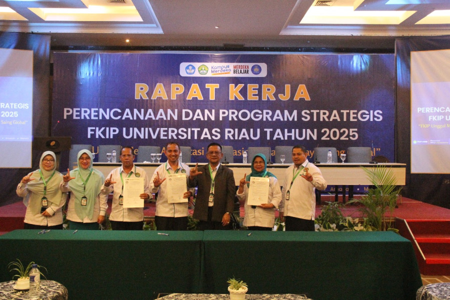 Kadispora Pekanbaru Hadiri Raker Perencanaan Program Strategis FKIP Universitas Riau