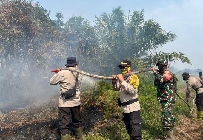 26 Hektare Lahan di Rokan Hilir Terbakar