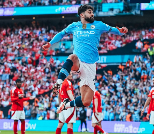 Hasil Man City vs Nottingham: The Citizens Rebut Tiket Final Piala FA, Tantang Crystal Palace