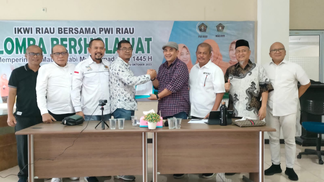 Raja Isyam Azwar Jadi Plt Ketua PWI Riau, Zufra Irwan Plt Ketua Dewan Kehormatan