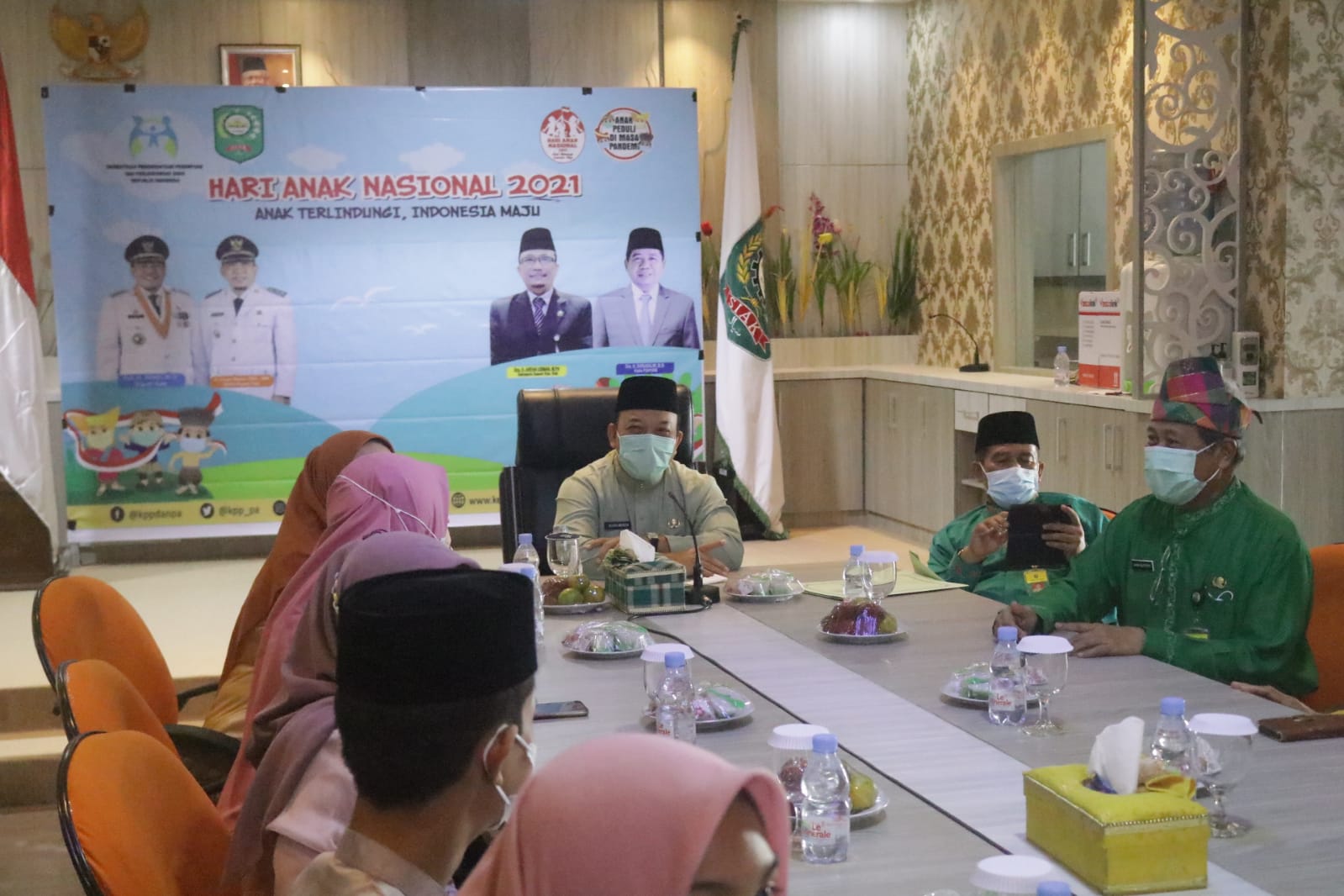 Sempena Hari Anak Nasional 2021, APSAI Kabupaten  Siak Raih Penghargaan dari Gubernur Riau