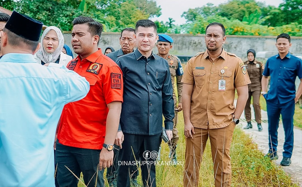 Dinas PUPR Ikut Kunjungan Lapangan Komisi IV DPRD Kota Pekanbaru ke Kawasan Ecogreen