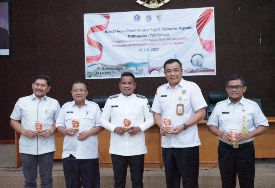 Buka Rakor GTRA, Bupati Zukri : Masyarakat Harus Memiliki Kepastian Hukum Atas Aset Tanahnya