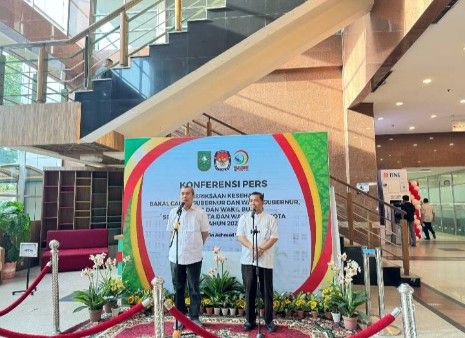 Syamsuar-Mawardi Yakin Lolos Pemeriksaan Kesehatan dan Seluruh Tahapan Pilgub Riau